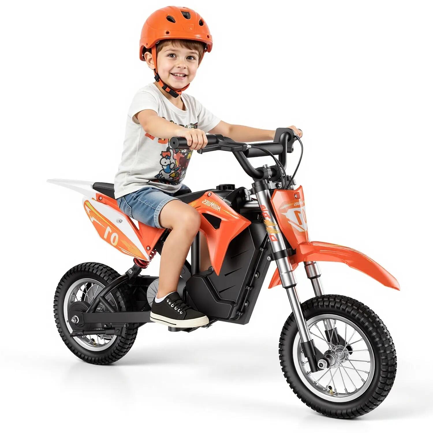 Moto eléctrica niños HillMiles MileRocket 1 250W 36V4Ah 60Nm naranja 5/5