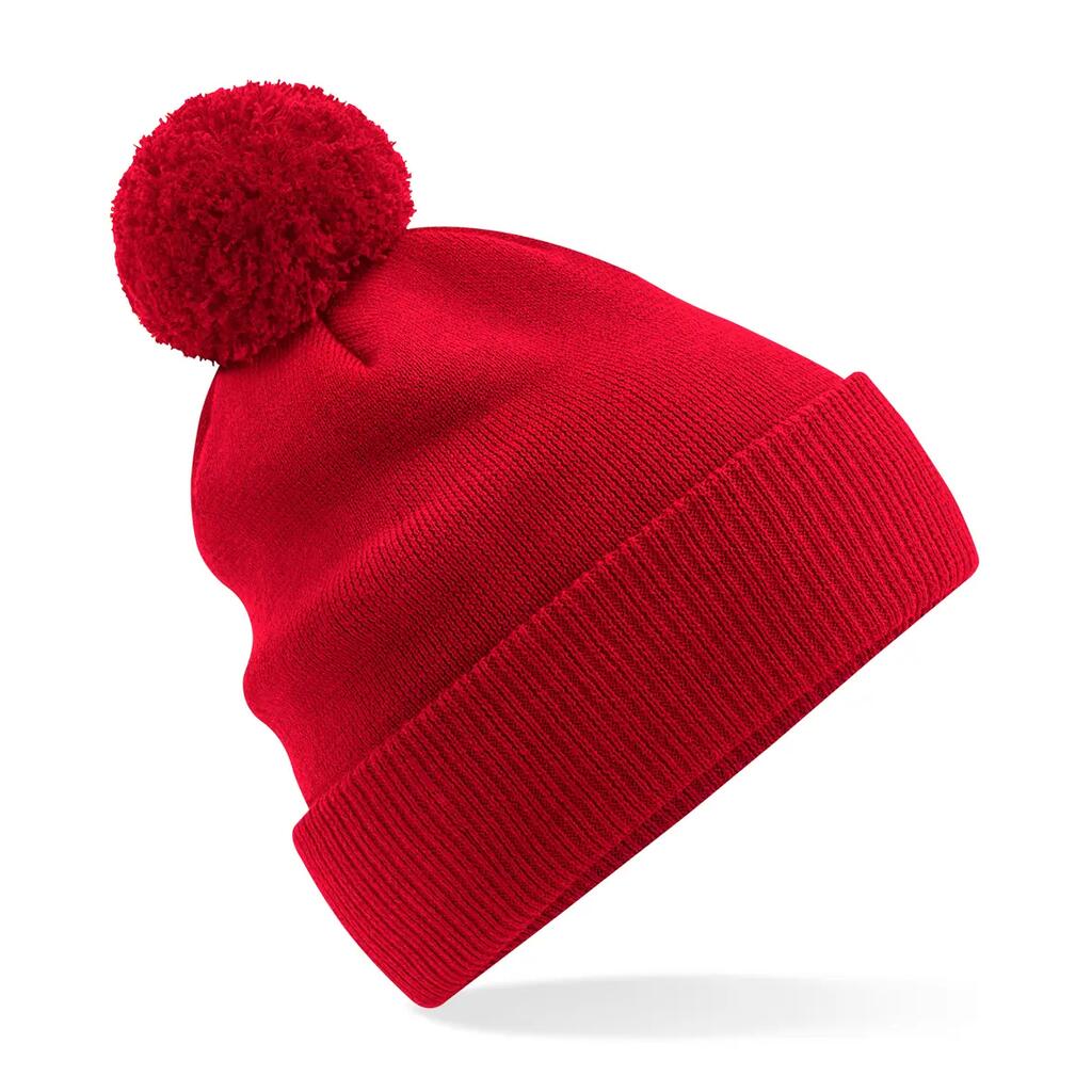 Bonnet Snowstar® en coton bio - Classic Red - One Size