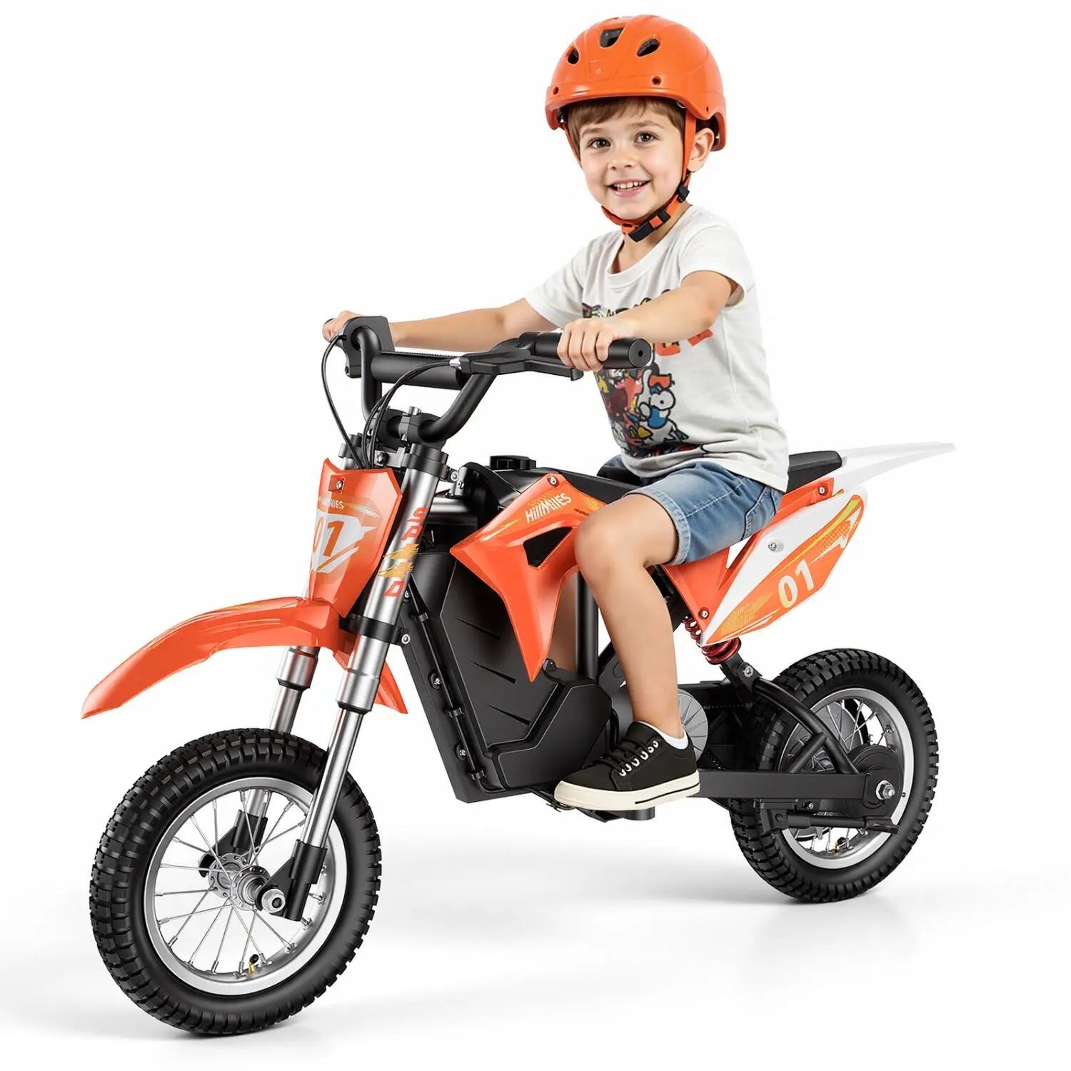 Moto eléctrica niños HillMiles MileRocket 1 250W 36V4Ah 60Nm naranja 2/5