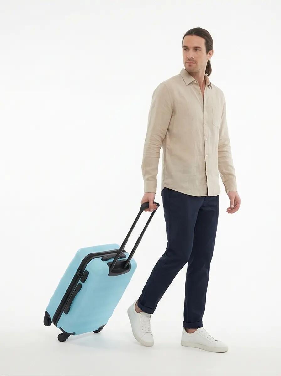 Valise cabine WINGS ABS+ VULTURE 20" Bleu clair 4/10