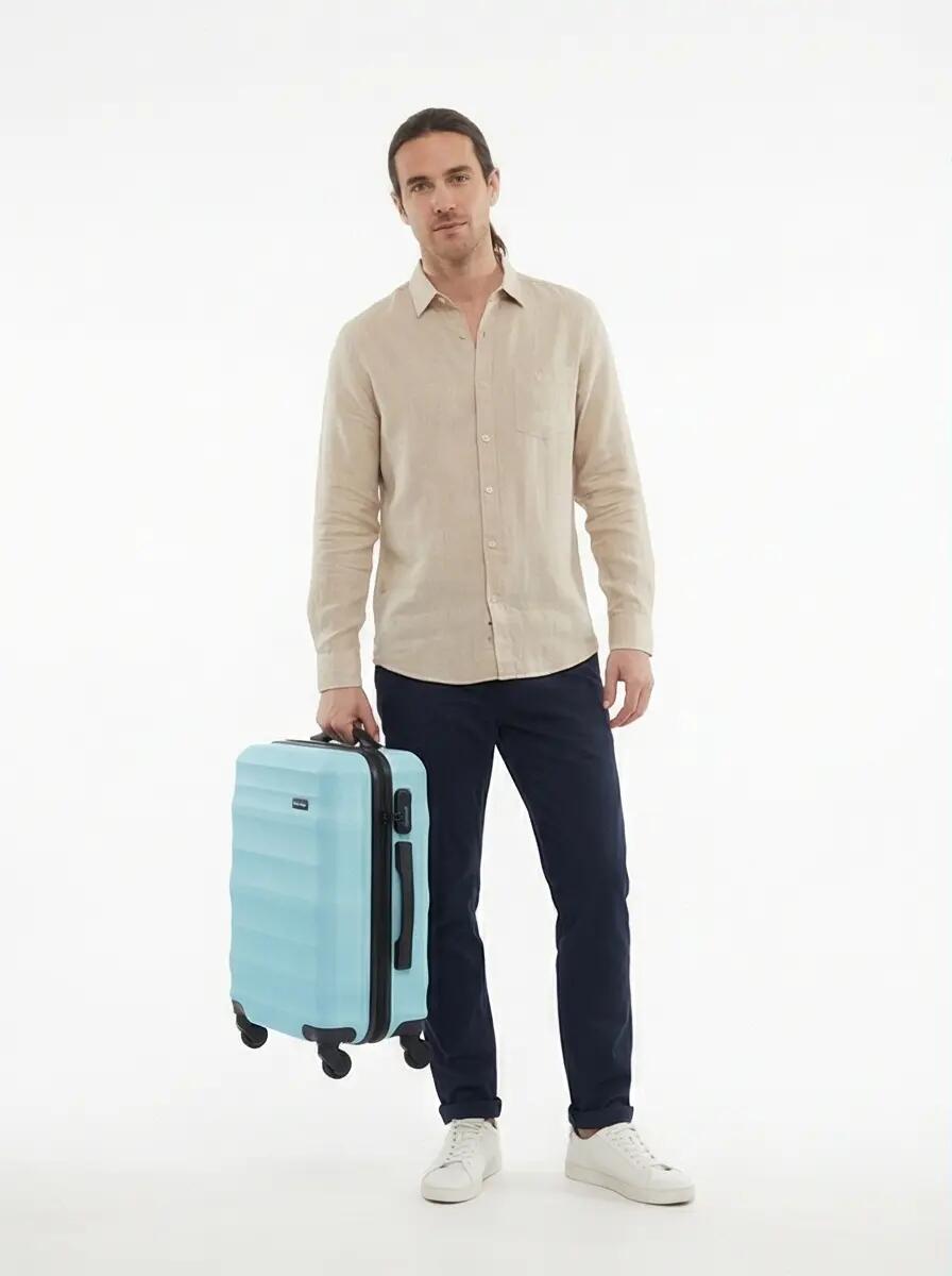 Valise cabine WINGS ABS+ VULTURE 20" Bleu clair 3/10