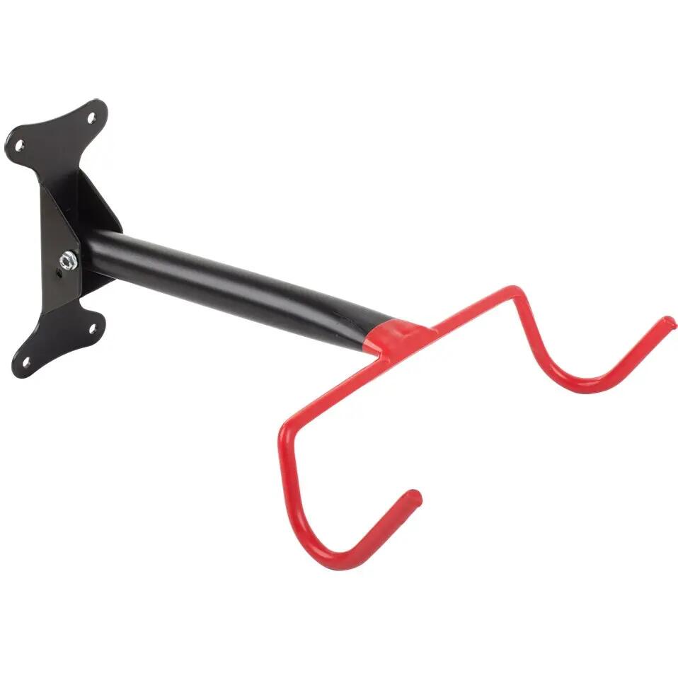 Bicycle Storage Mounting System Wall Bracket Rack with 2 Hooks Max. 30 kg