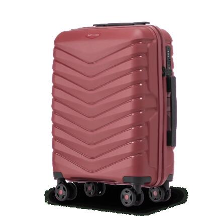 Ensemble de 3 valises Wings PHOENIX polypropylène NOIR