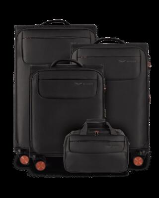 Set van 3 tern-koffers + wings grey handbagage