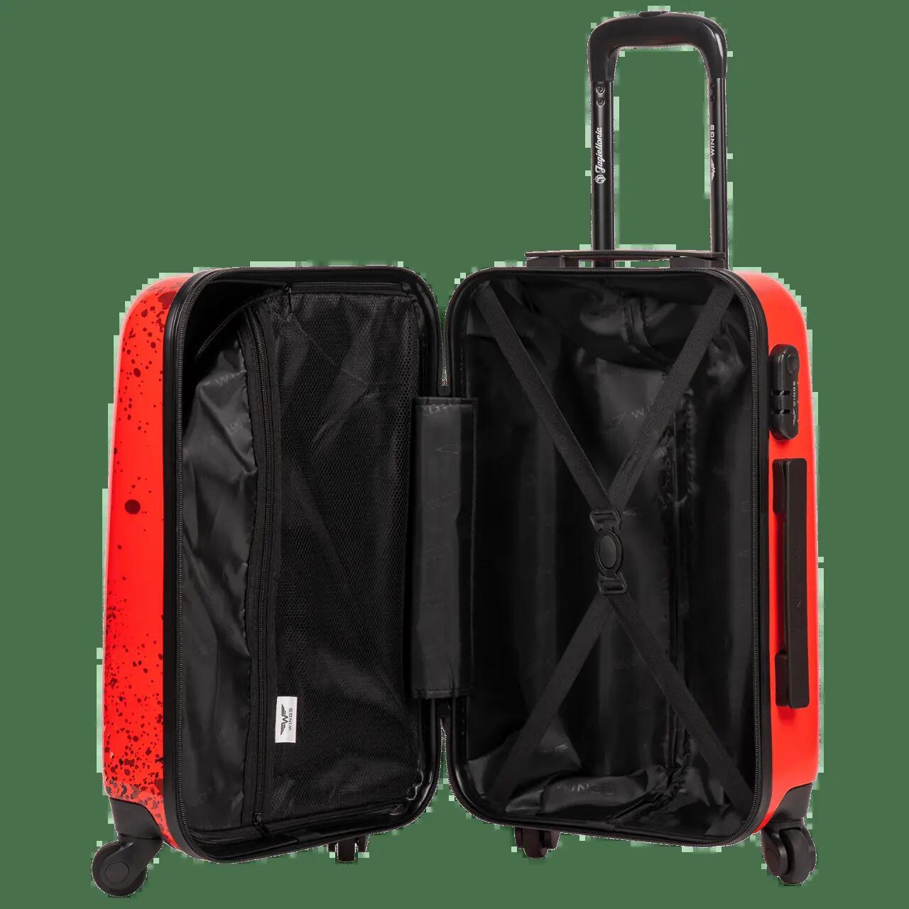 Kleine handbagagekoffer Wings x Jagiellonia BEE 18" 7/10