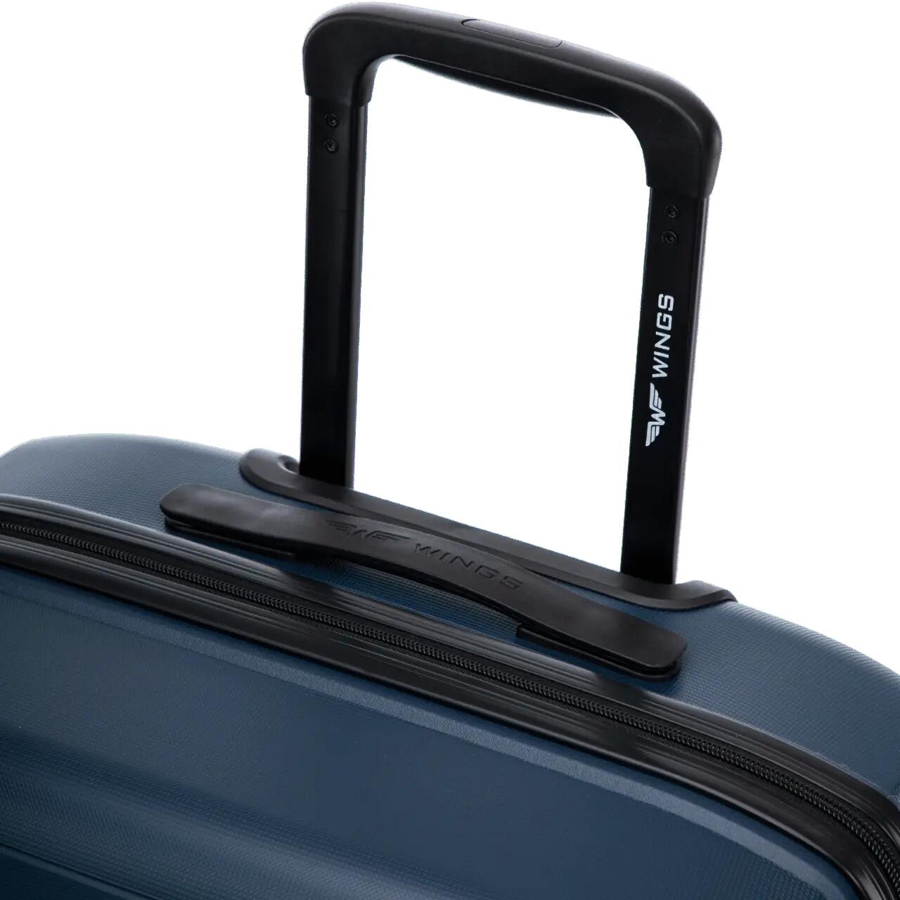 Valise cabine Wings HAWFINCH 2.0 polypropylène 20" BLEU 8/10