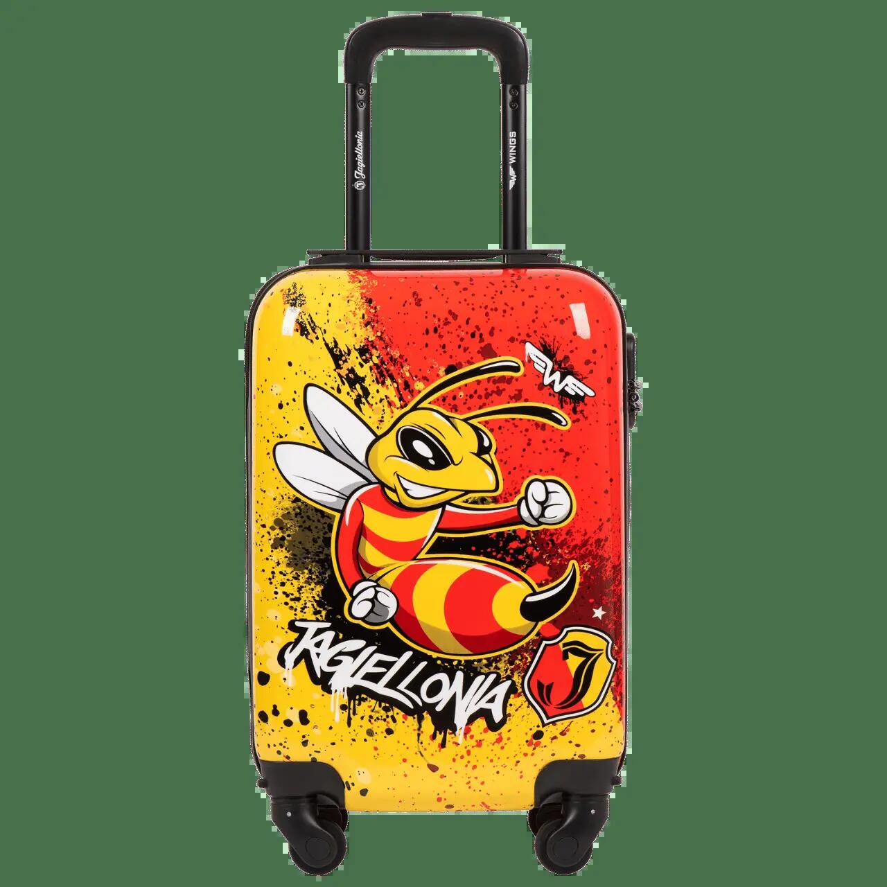 Kleine handbagagekoffer Wings x Jagiellonia BEE 18" 4/10