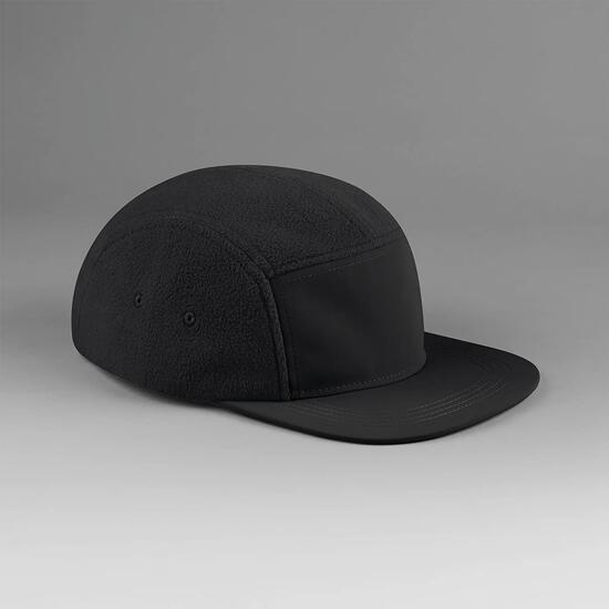 Casquette campeur d'extérieur en polaire recyclée - Black - One Size