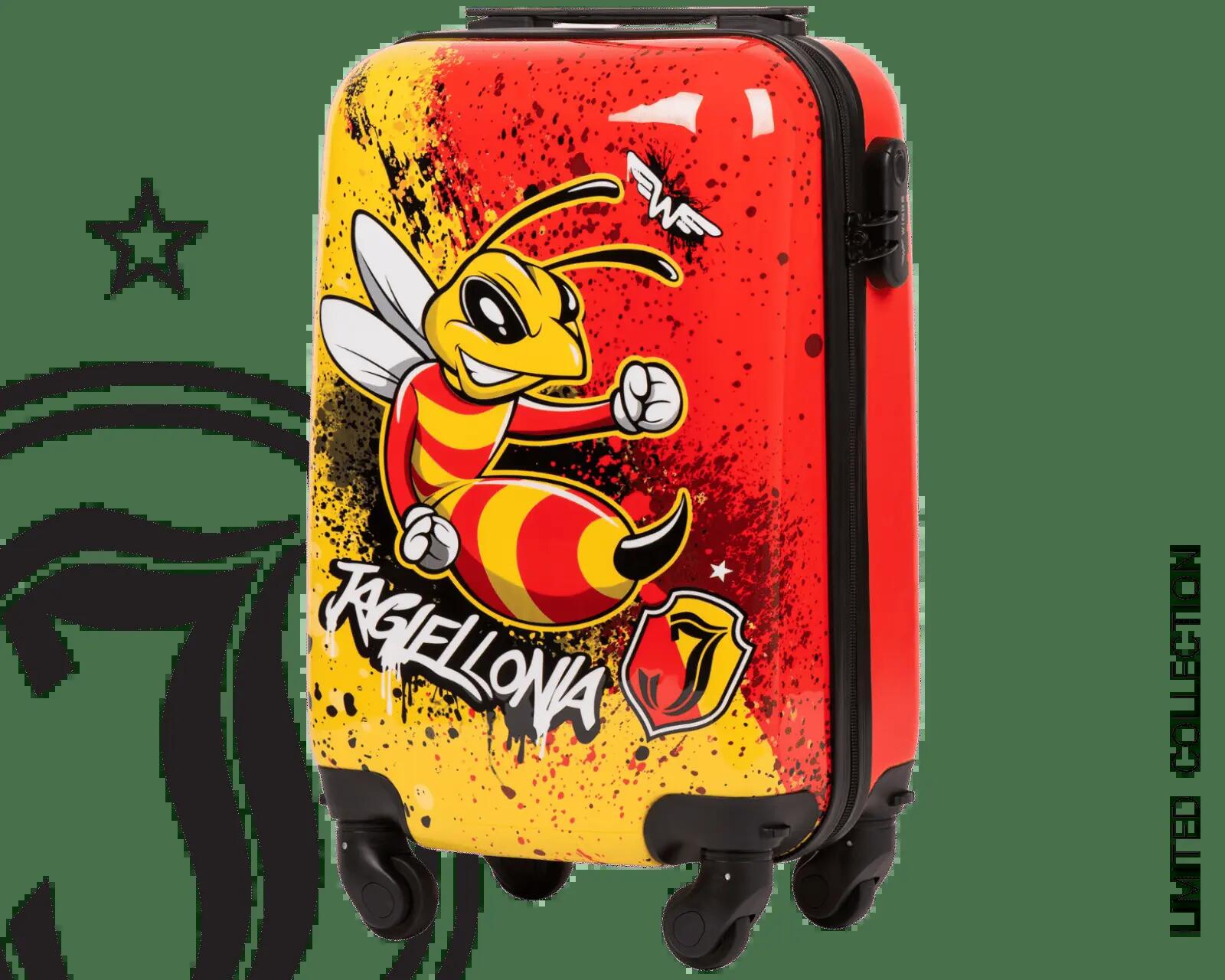 Kleine handbagagekoffer Wings x Jagiellonia BEE 18" 2/10