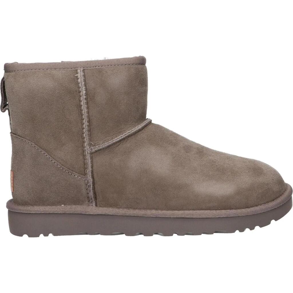Women - Boots - Nubuck, synthetic - Classic Mini II - Smoke Plum
