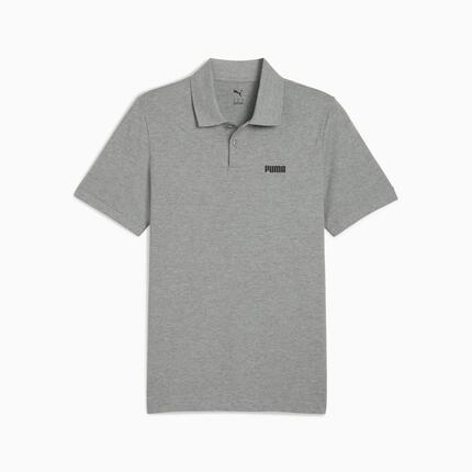 Camisa polo masculina Puma ESS SMALL LOGO PIQUE cinza 68676203 r M (48)