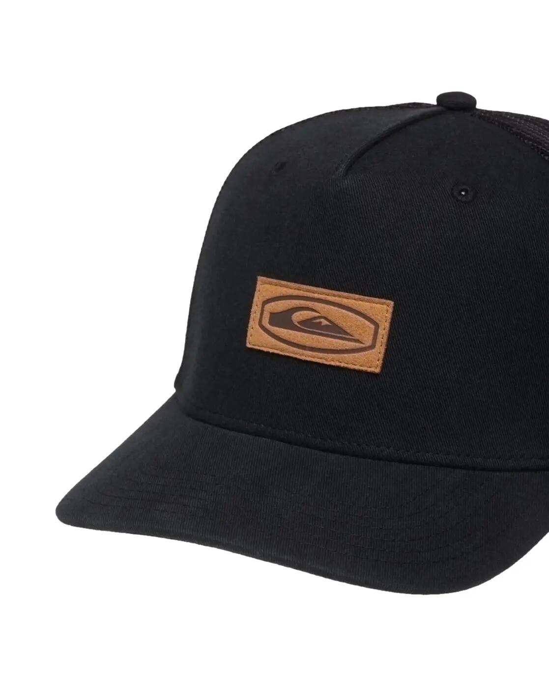 Casquette trucker DECADES COTTON Noir Garçon 3/4