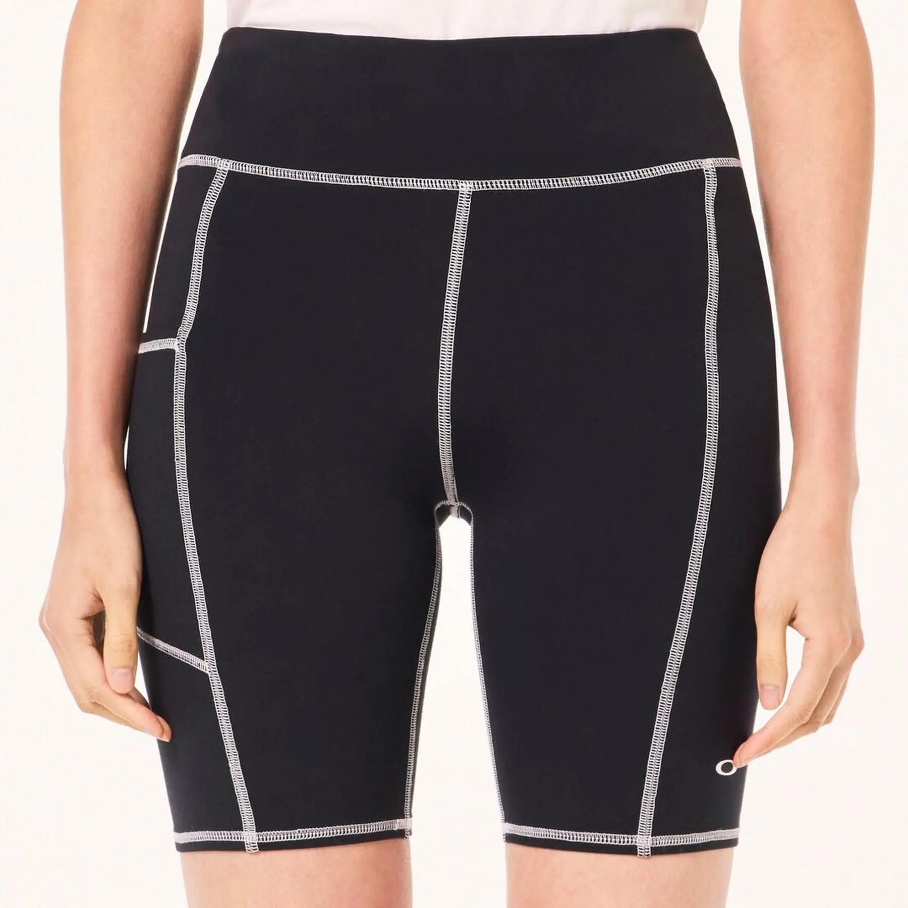 Leggings Oakley FLEX para mujer, color negro, FOA500577-02E, talla XS 4/8