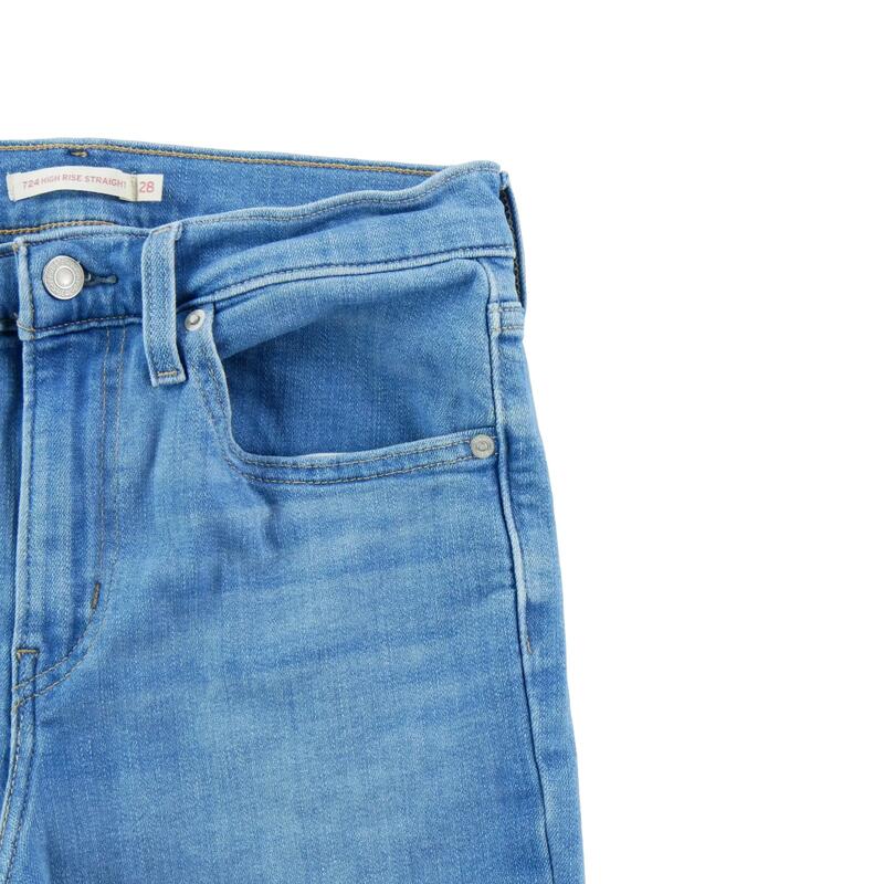 Second life - Jeans femei W28/L23 Levi Strauss 724 talie înaltă - Ca nou