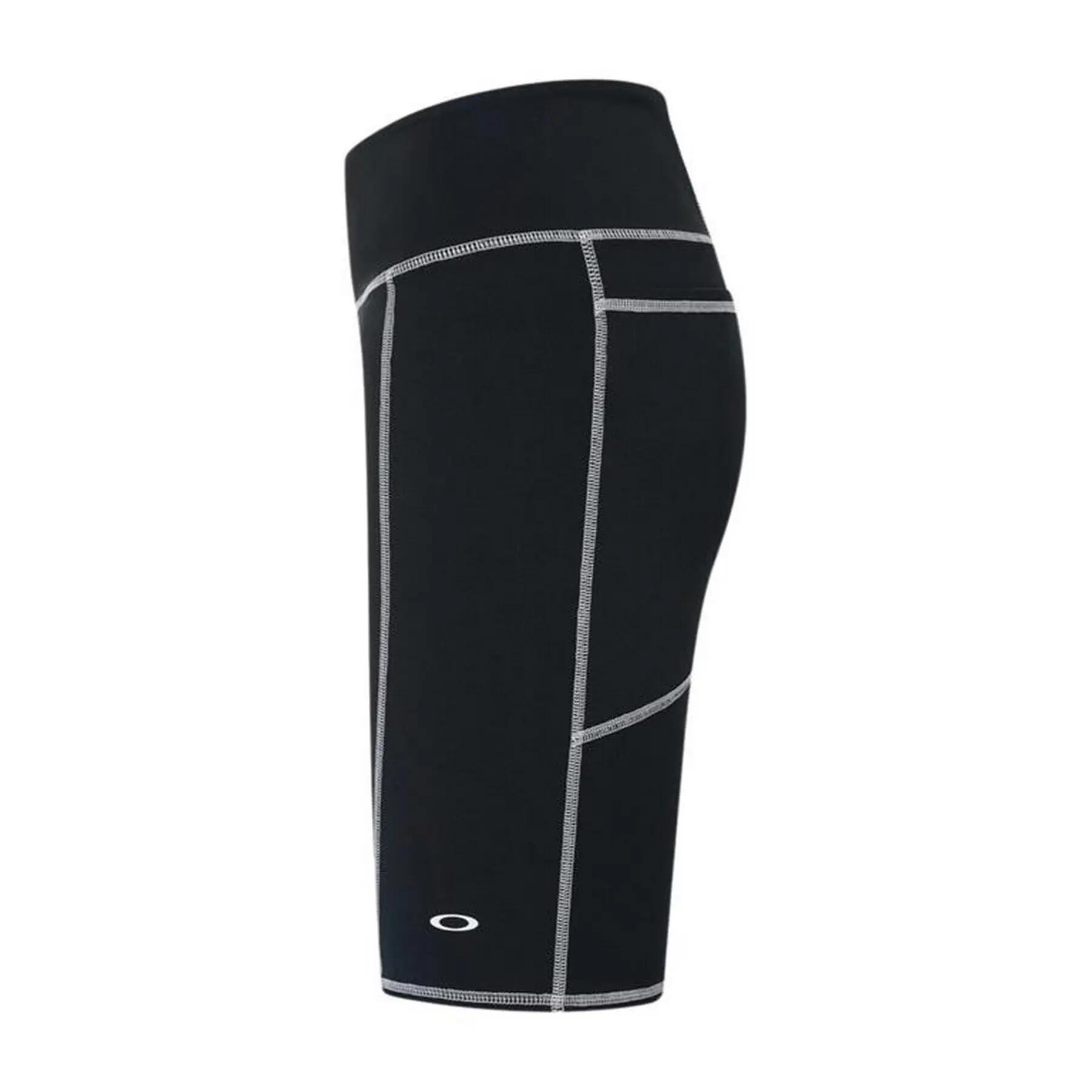 Leggings Oakley FLEX para mujer, color negro, FOA500577-02E, talla XS 3/8