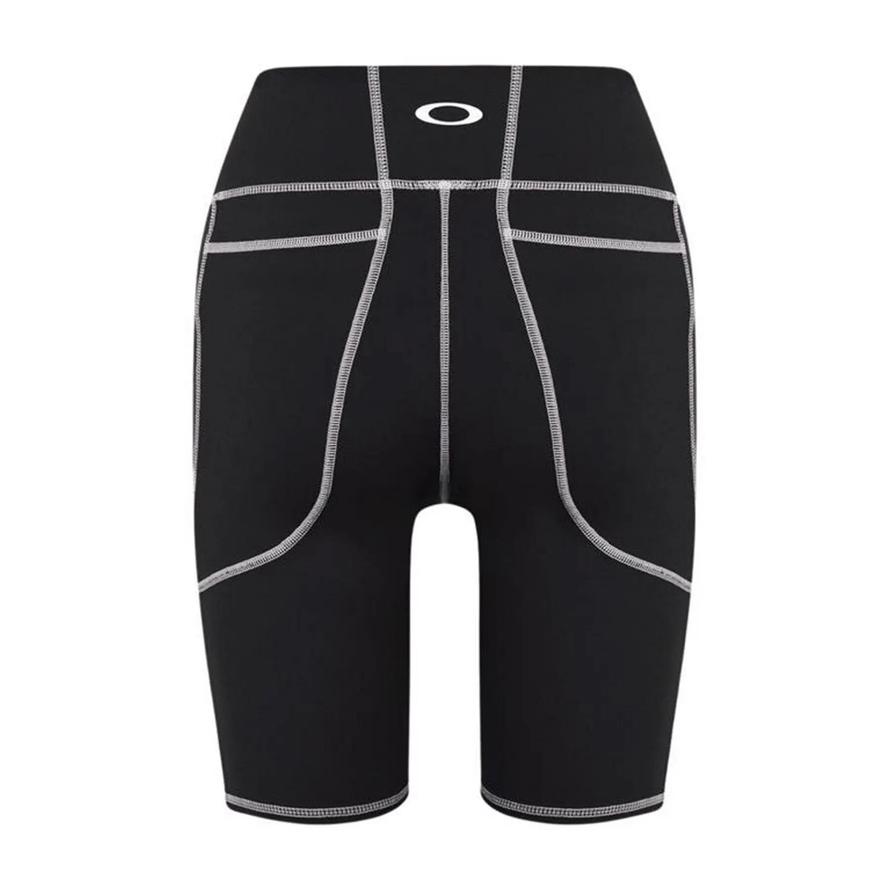 Leggings Oakley FLEX para mujer, color negro, FOA500577-02E, talla XS 2/8