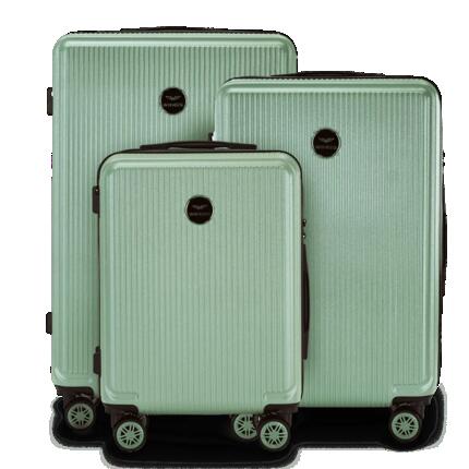 Valise cabine Wings PC African Eagle 2.0 20" Vert Armée