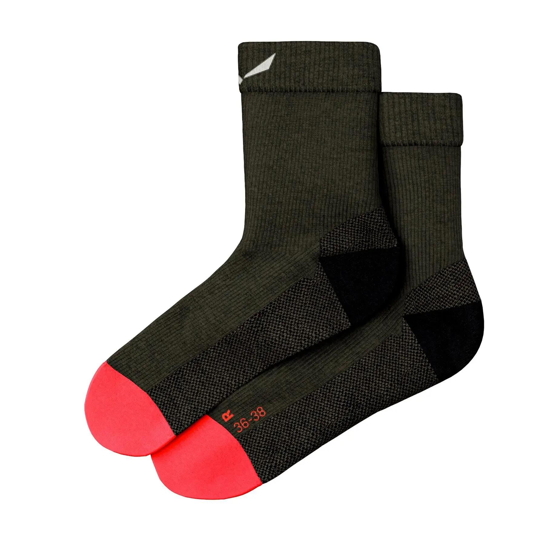 Calze da donna Salewa MOUNTAIN TRAINER marroni 2/2