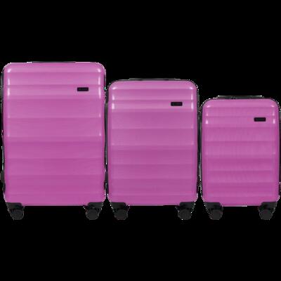 Set van 3 wings vulture pink-koffers