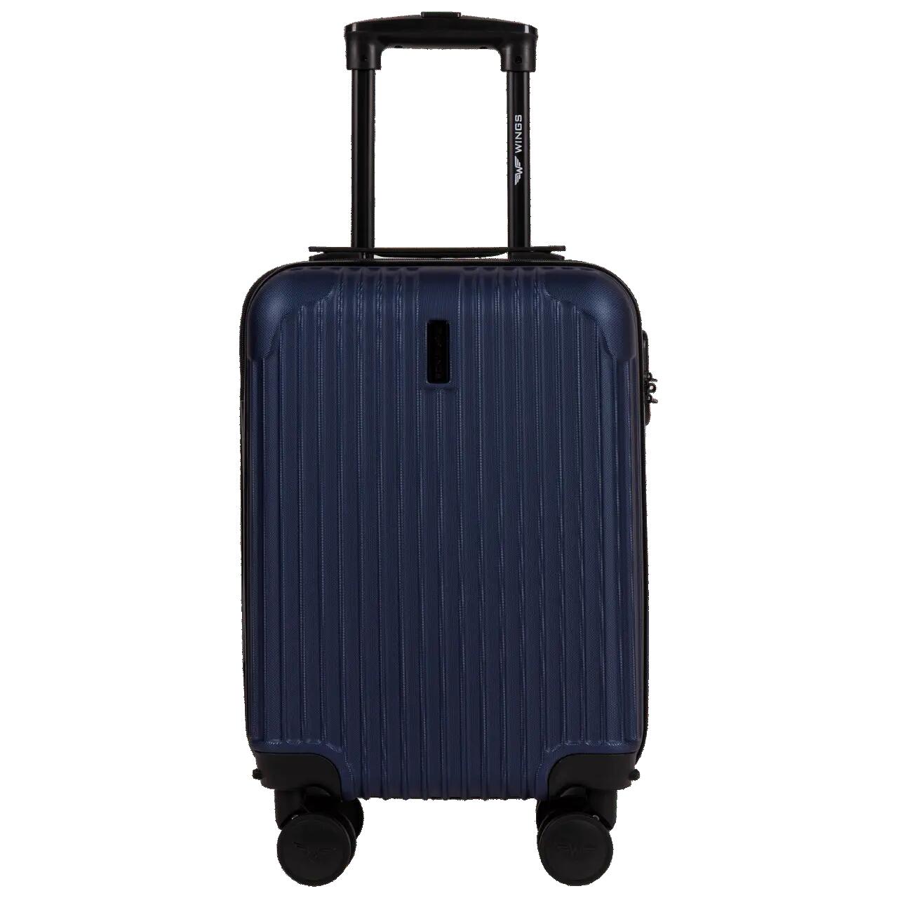 PETITE VALISE CABINE WINGS EGRET 18" BLEU FONCÉ 2/9