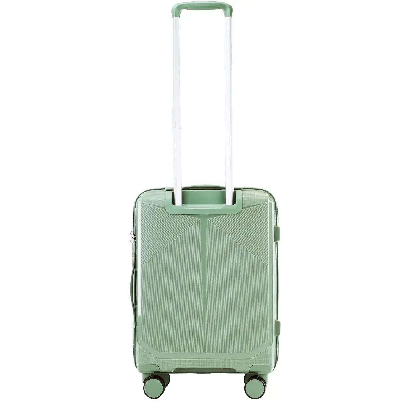 WINGS COCKATIEL handbagagekoffer van polypropyleen 20" ARMY GREEN 3/10
