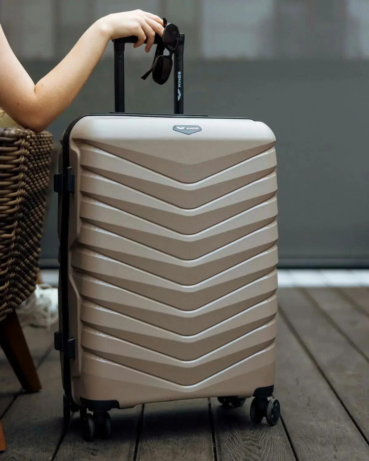Valise moyenne Wings PHOENIX 2.0 polypropylène 24" CHAMPAGNE 2/10