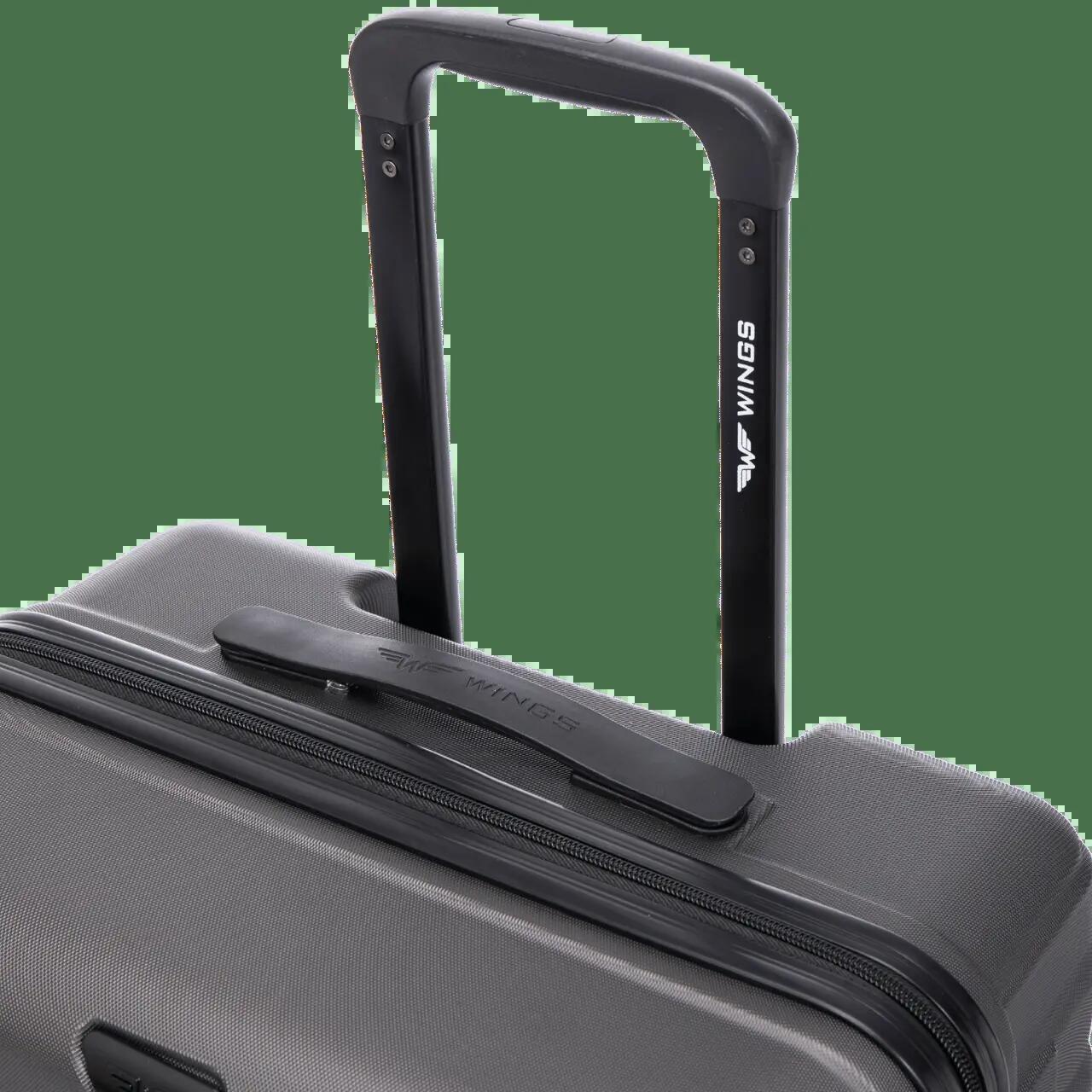 Valise cabine mini Wings PEAWFOWL 16" GRIS FONCÉ 3/10