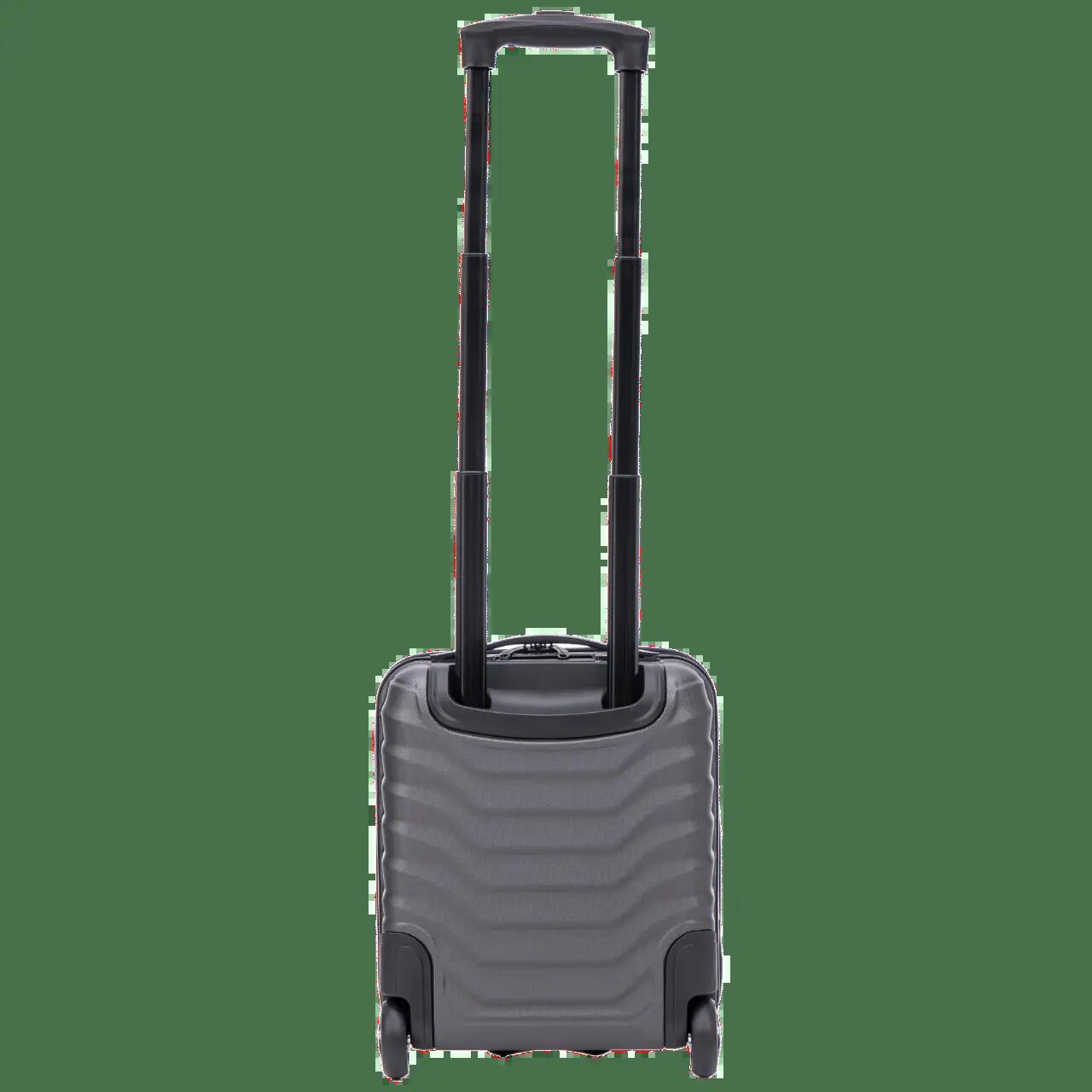 Valise cabine mini Wings PEAWFOWL 16" GRIS FONCÉ 2/10