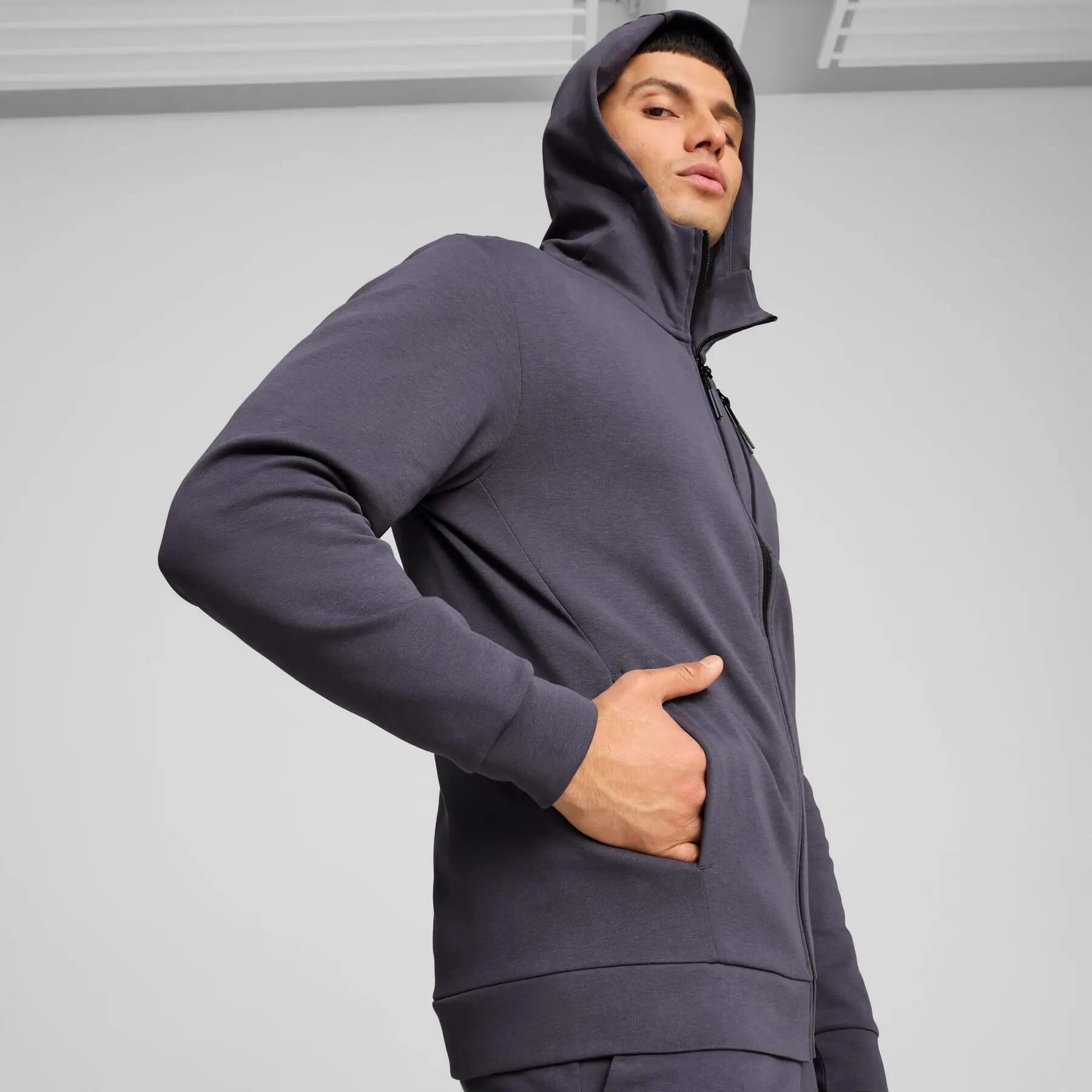 Puma OPEN ROAD FZ DK heren sporttrui met capuchon 7/7