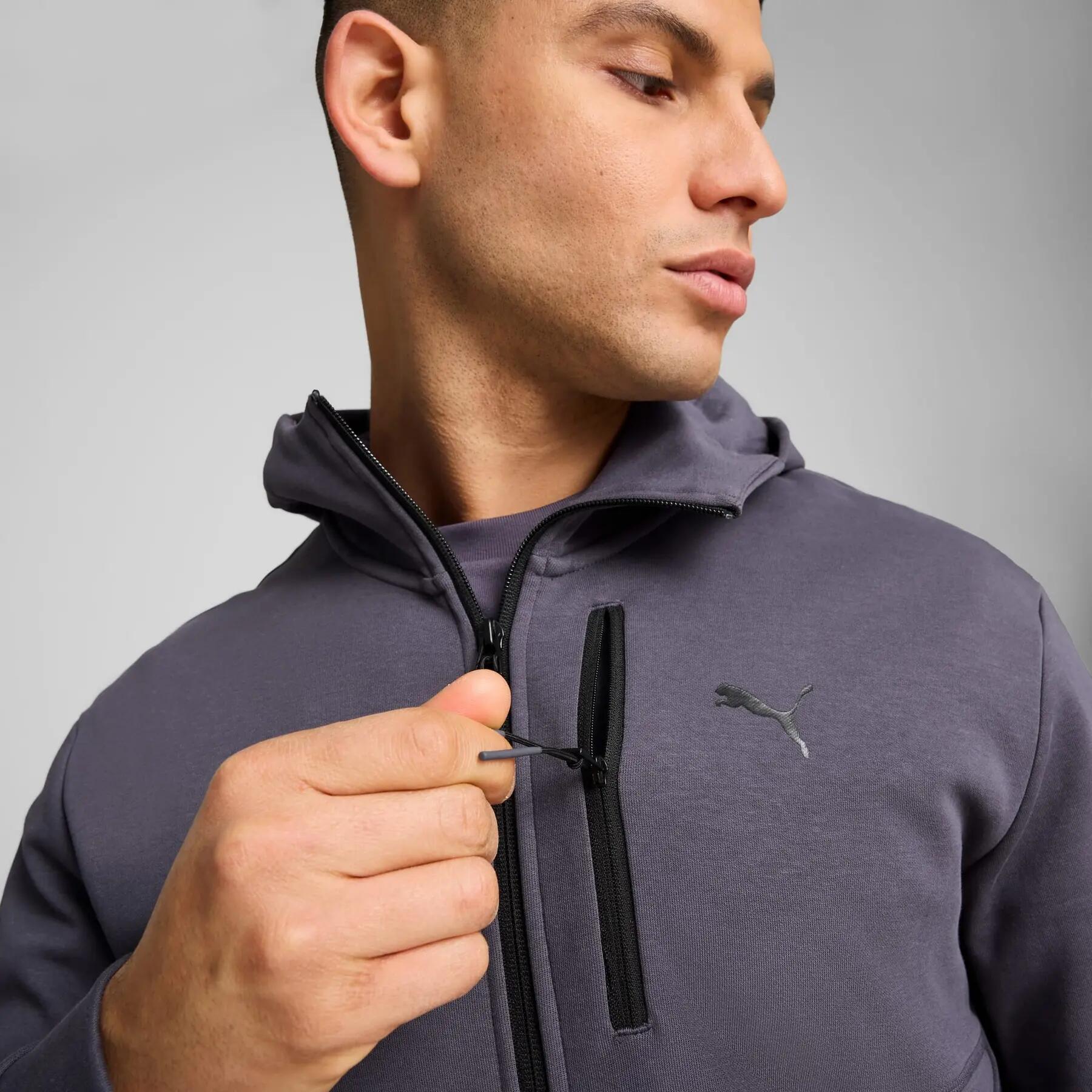 Puma OPEN ROAD FZ DK heren sporttrui met capuchon 4/7