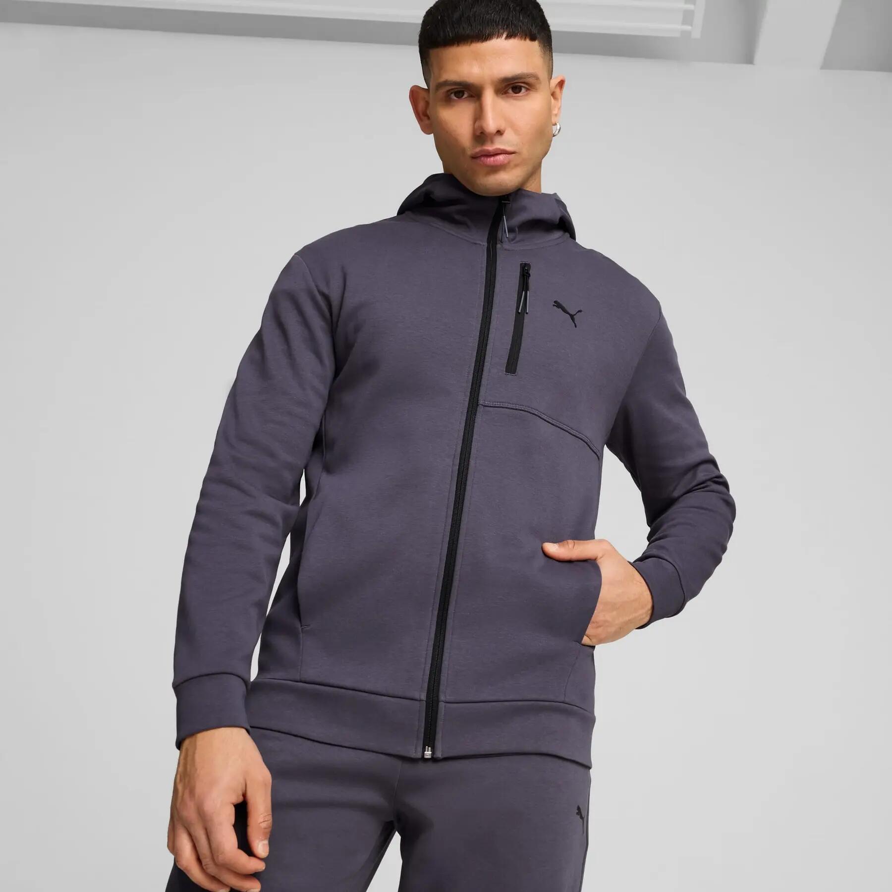 Puma OPEN ROAD FZ DK heren sporttrui met capuchon 3/7