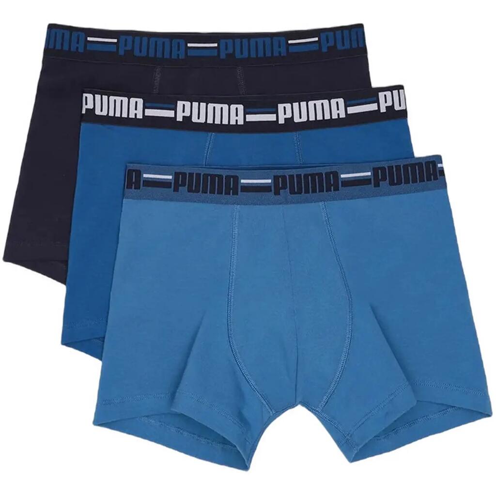 Мъжки боксерки Puma BASIC BRAND ELASTIC 3-PACK