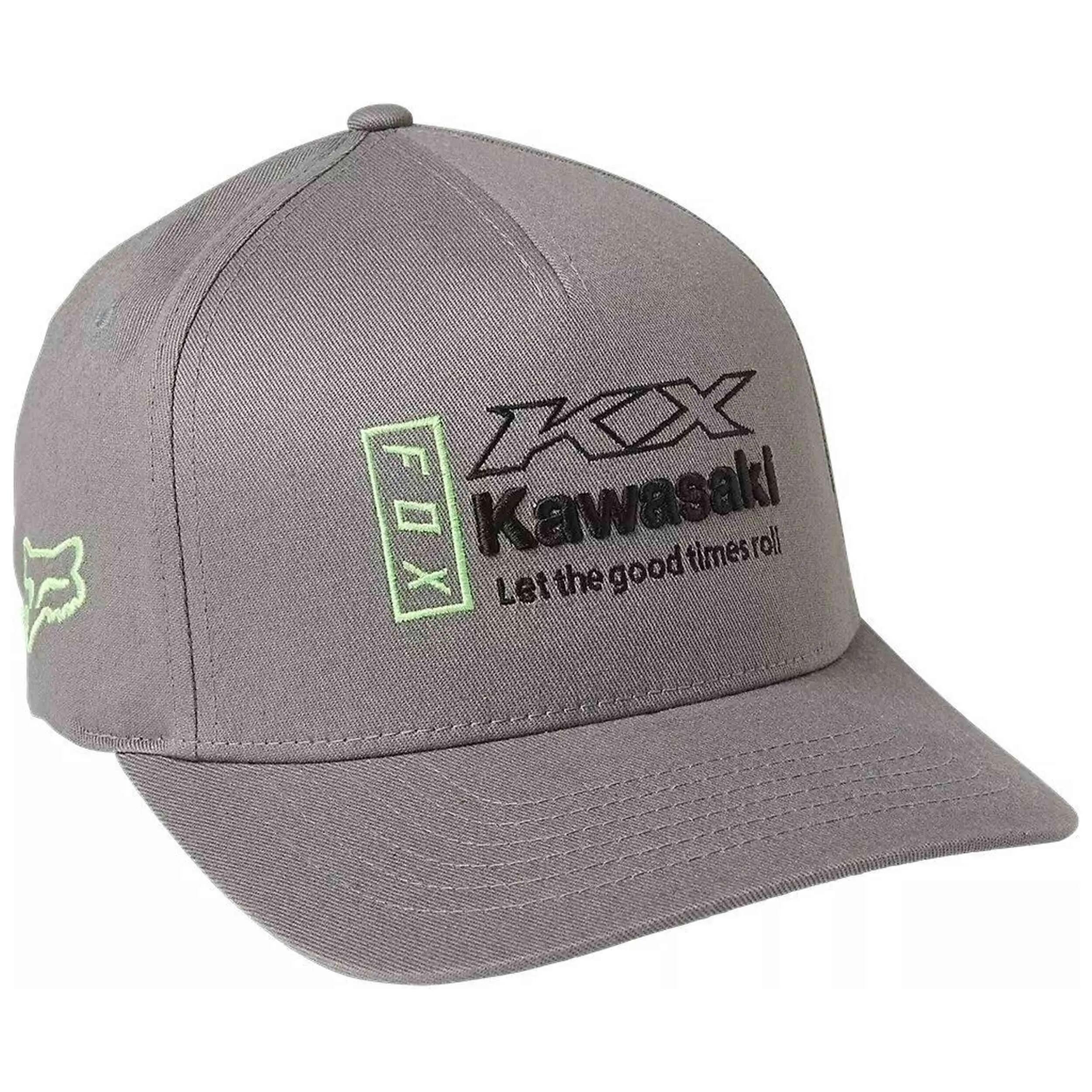 Pet Fox model Kawasaki Flexfit Hat voor unisex 1/2