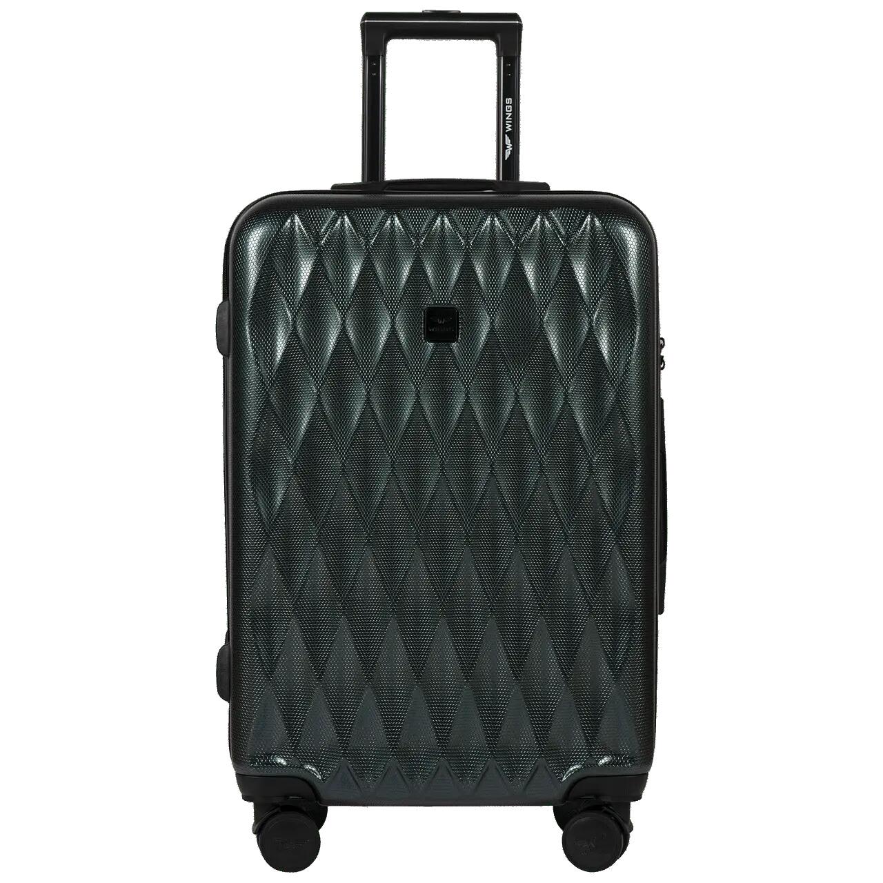 Ensemble de 3 valises Wings PC Golden Eagle VERT FONCÉ 3/10