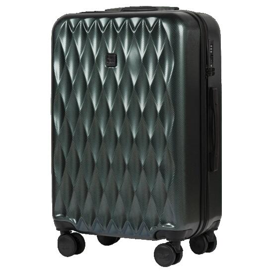 Valise moyenne Wings PC Golden Eagle 24" VERT FONCÉ