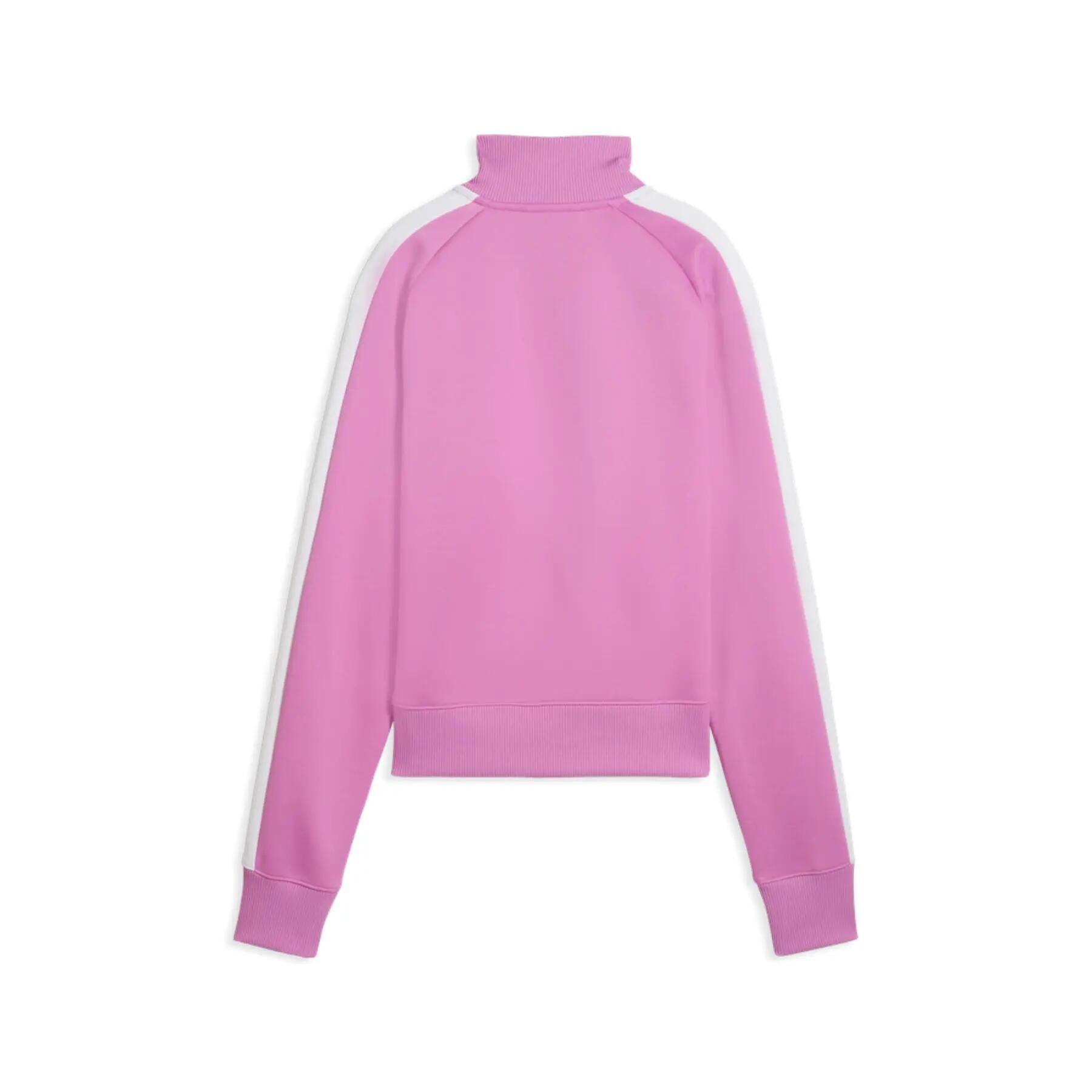 Felpa da donna Puma T7 ALWAYS ON SHORT rosa 62979674 r L 2/5