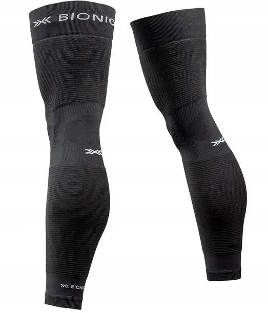 Nogawki unisex X-Bionic LEGSLEEVES X BLACK B120 2/2