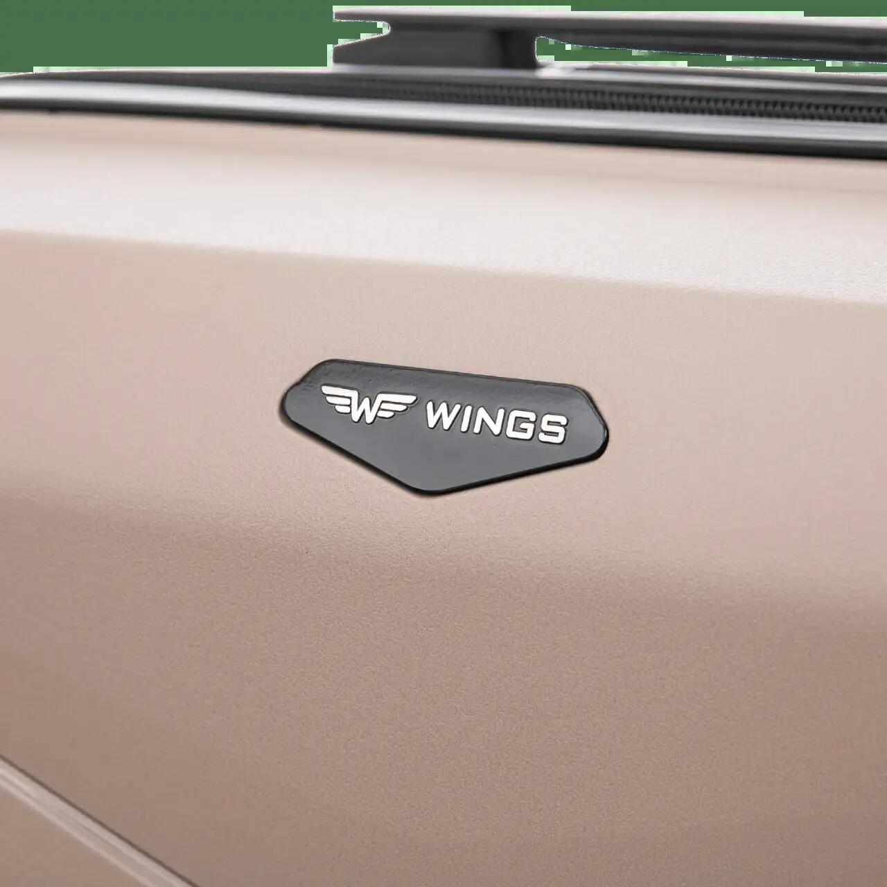 Valise moyenne Wings PHOENIX 2.0 polypropylène 24" CHAMPAGNE 9/10