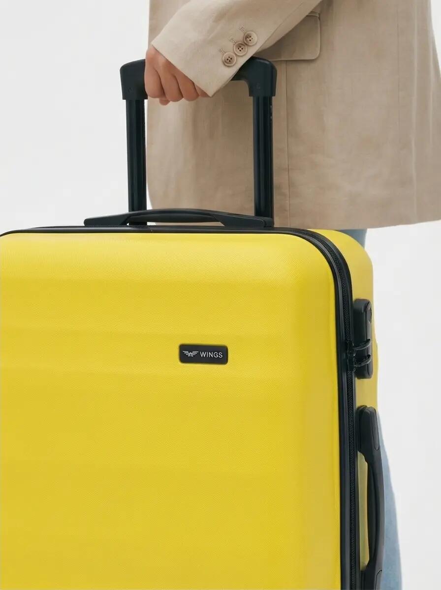Valise MOYENNE WINGS ABS+ VULTURE 24" Jaune 3/10