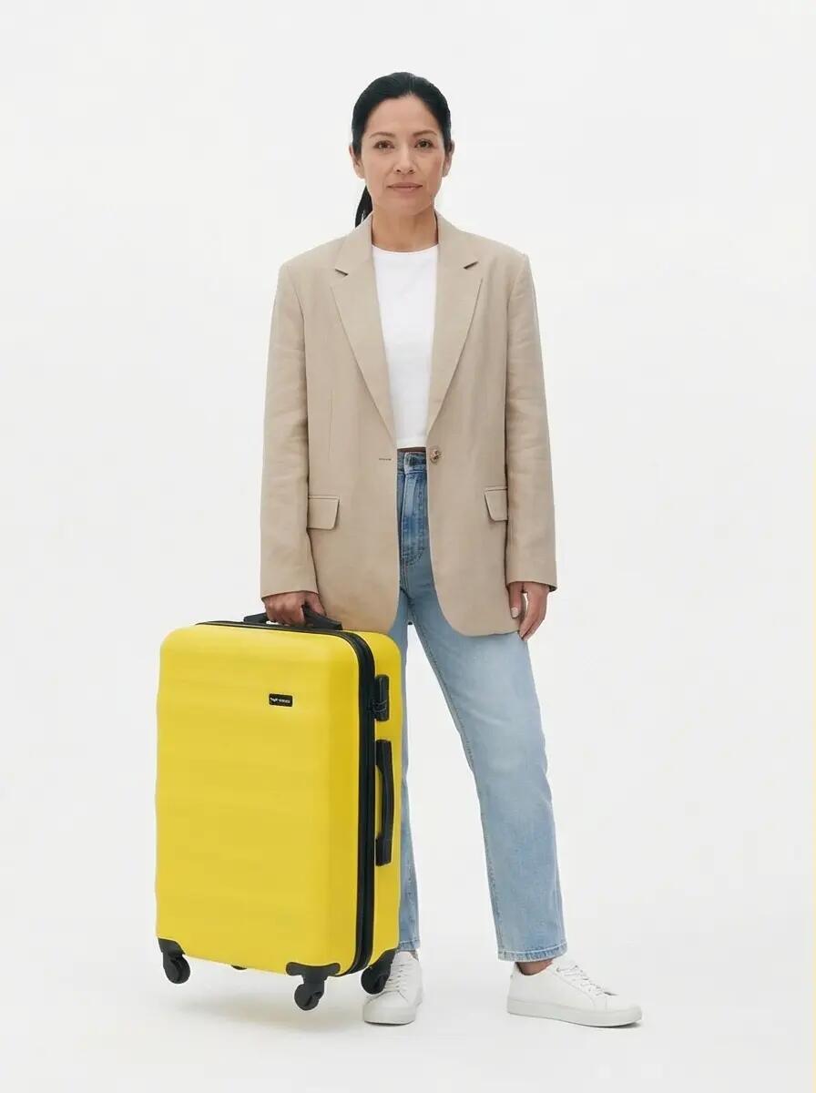 Valise MOYENNE WINGS ABS+ VULTURE 24" Jaune 2/10