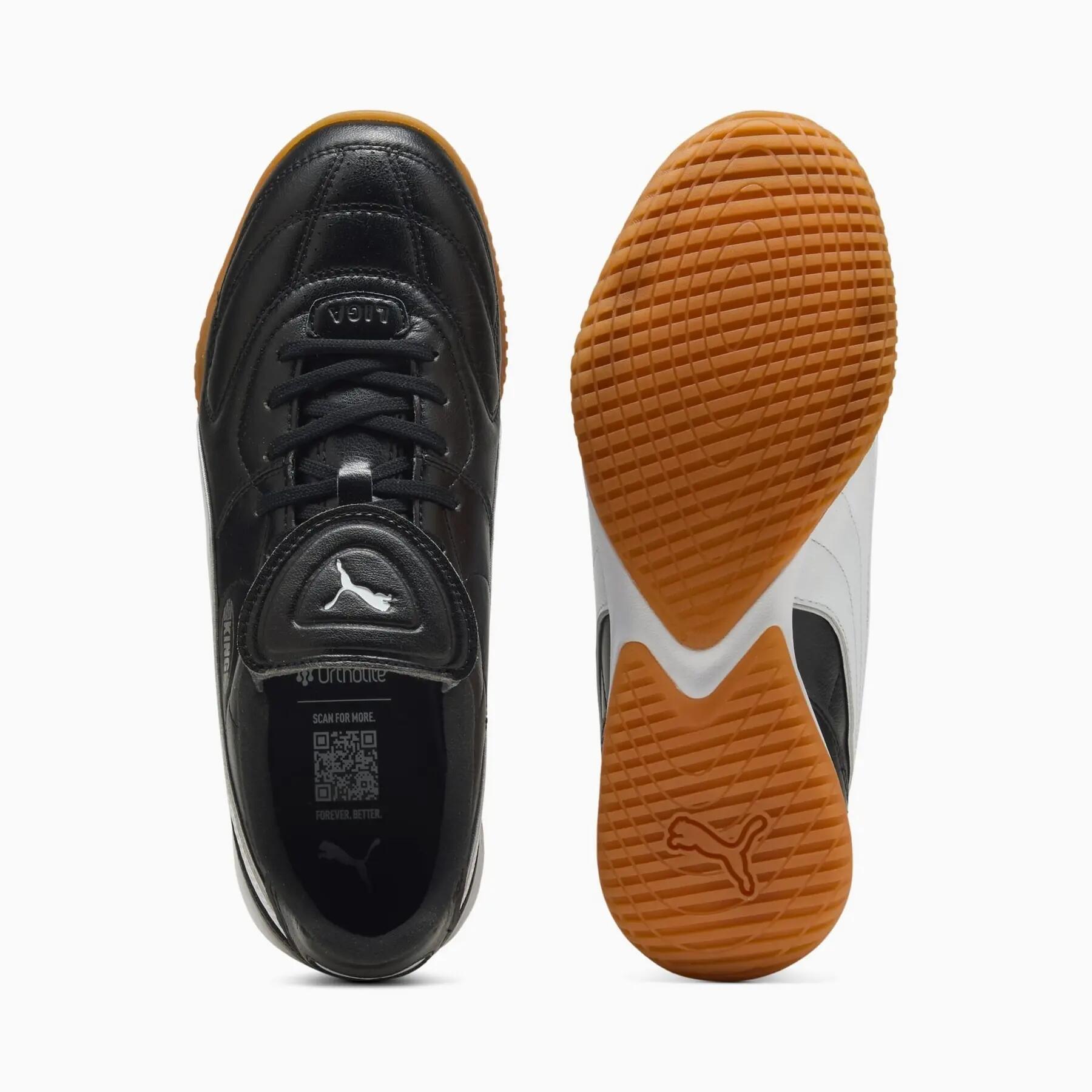 Heren indoorschoenen Puma KING LIGA IT zwart 10847701 maat 42.5 3/7