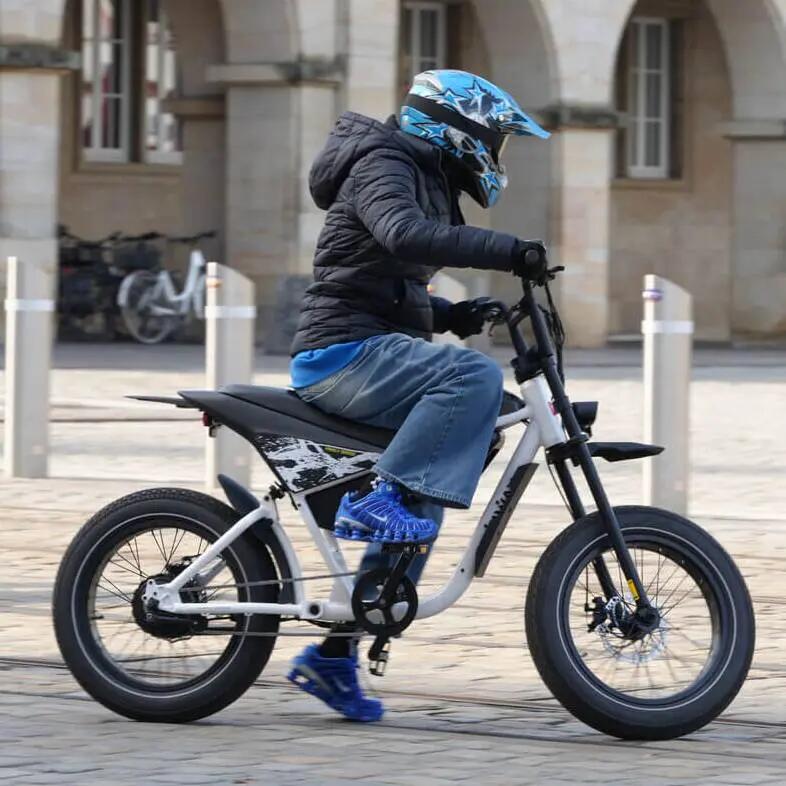 Bicicletta elettrica per adulti C5 Sport, pneumatici larghi 20" × 4,0", 48V20Ah 4/7