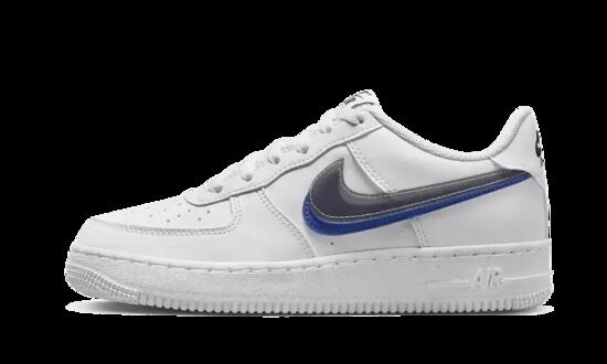 Zapatillas - Mujer - Air Force 1 Low Impact - Blanco/Negro/Azul