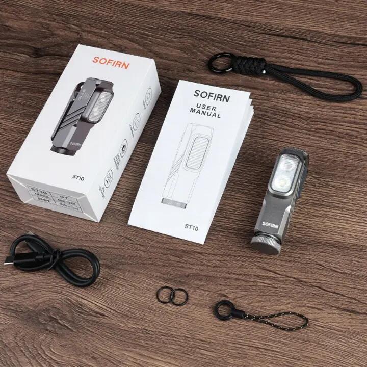 Mini latarka EDC Sofirn ST10 akumulatorowa 1000 lm 6/7