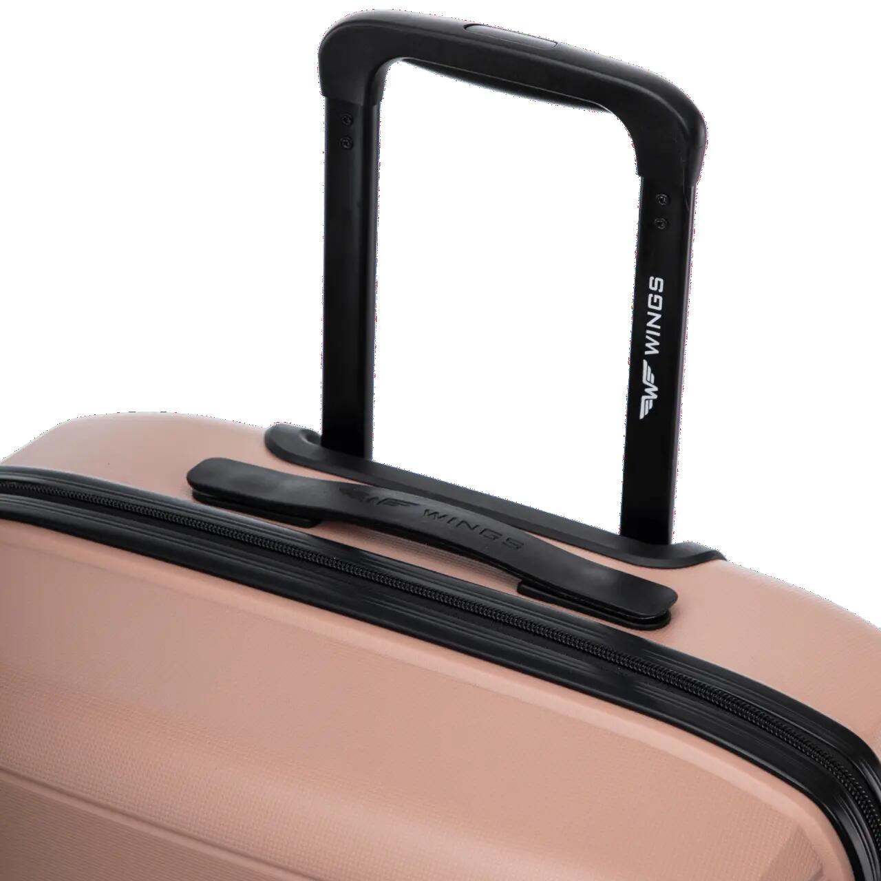Valise cabine Wings HAWFINCH 2.0 polypropylène 20" OR ROSE 8/10