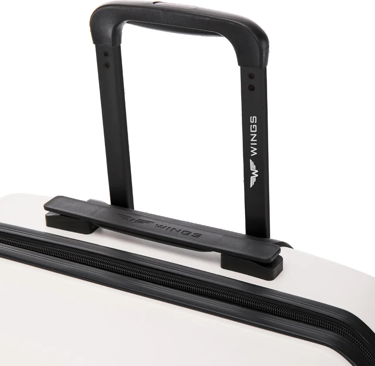 Valise cabine Wings PHOENIX polypropylène 20" BLANCHE 7/10