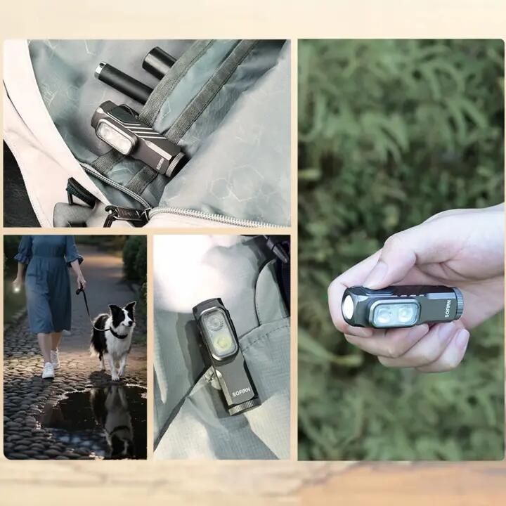 Mini latarka EDC Sofirn ST10 akumulatorowa 1000 lm 3/7