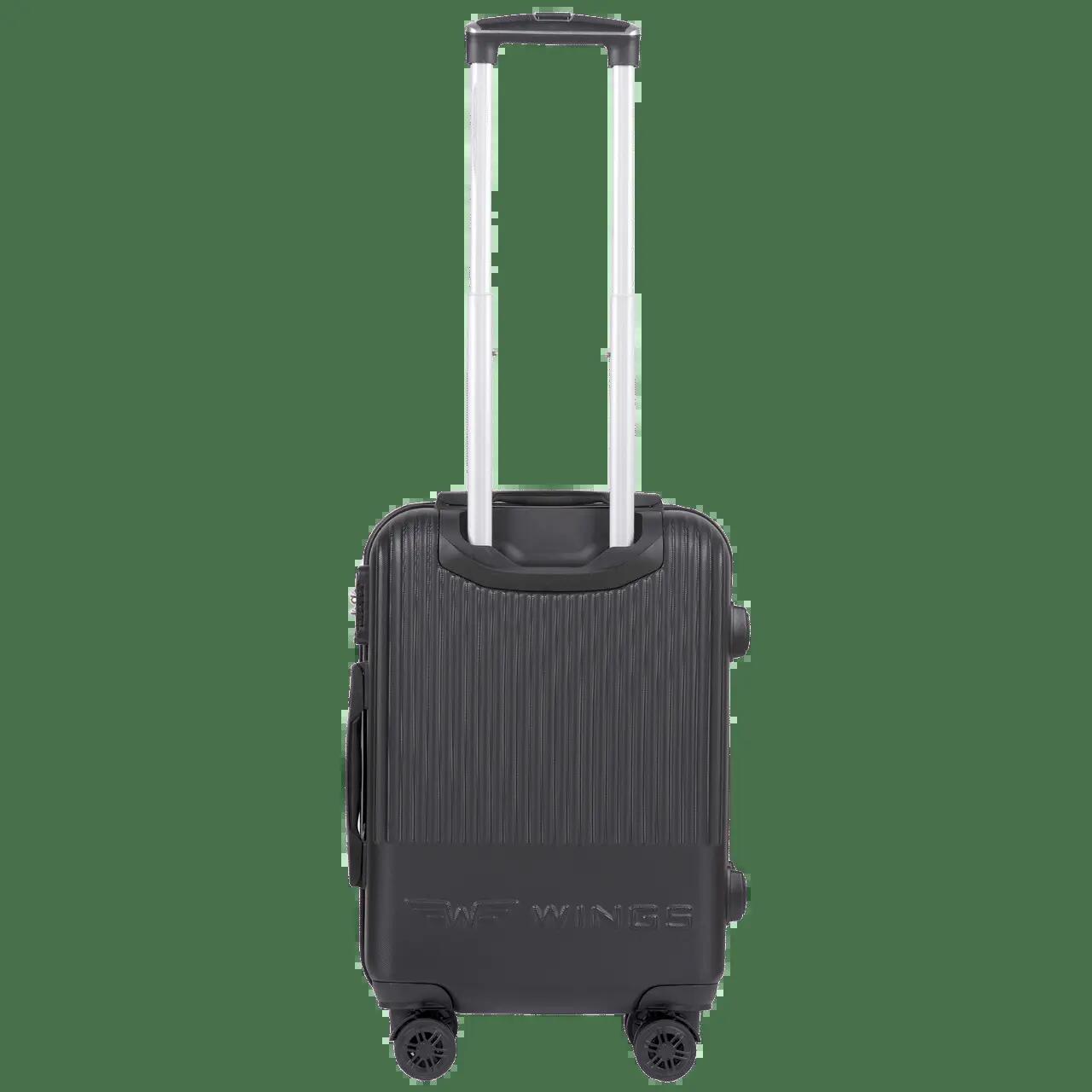 Valise cabine Wings Swallow 3.0 GRIS FONCÉ 20" 3/8