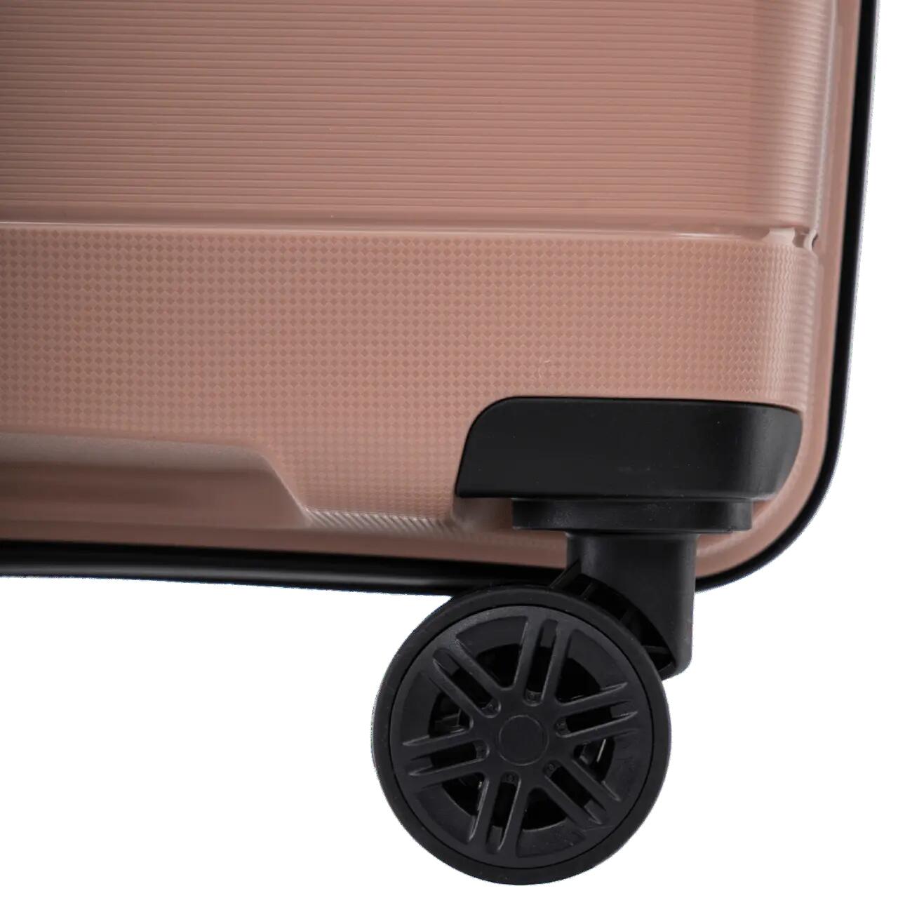 Valise cabine Wings HAWFINCH 2.0 polypropylène 20" OR ROSE 6/10