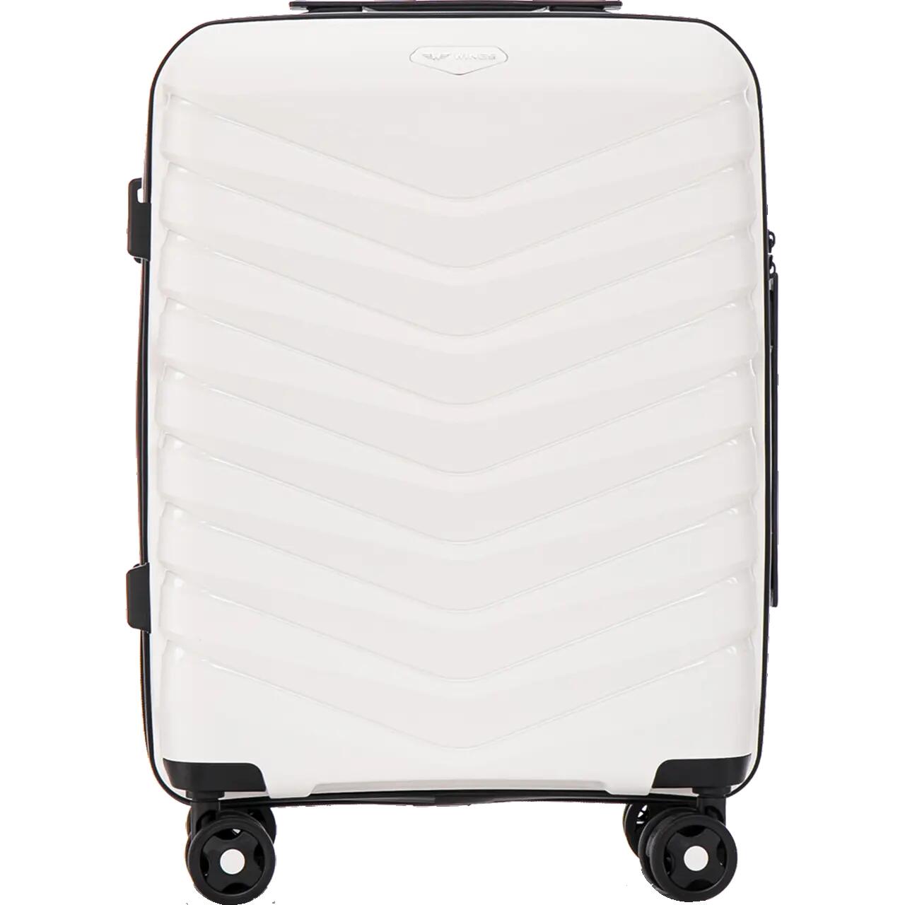 Valise cabine Wings PHOENIX polypropylène 20" BLANCHE 6/10